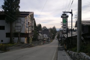 <p>Tranquil Togakushi Village.</p>