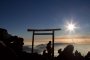 富士山頂の日の出