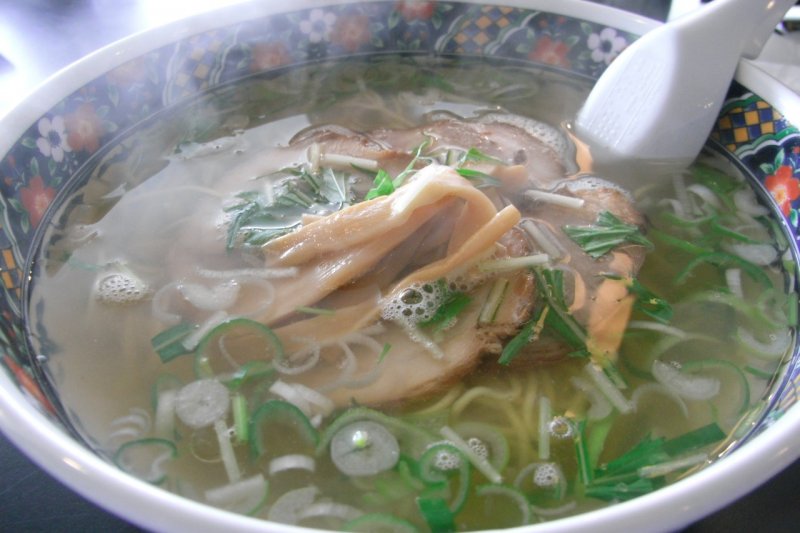A bowl of shio ramen from Ajisai
