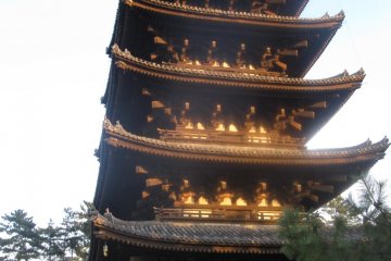 At over 50 meters, this pagoda is the second-tallest in Japan