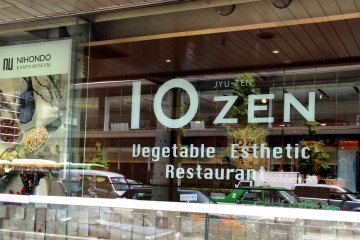 10 Zen is next to the Herbal medicine museum on the main highway north of Shinagawa Station