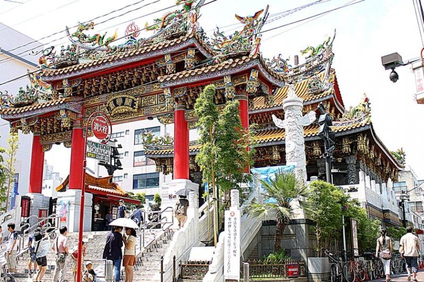 The Kanteibyo Temple in the Heart of the Chinatown