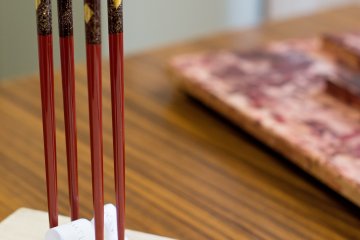 My painted and decorated chopsticks

