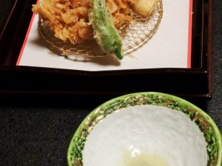 Les tempura fondent dans la bouche
