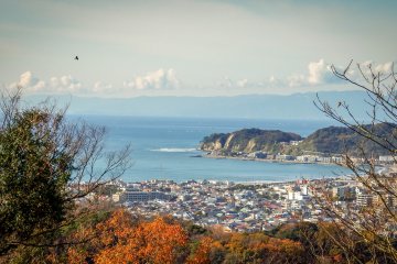 One of the views of Yuigahama Bay
