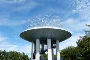 Observation tower in Nojima Koen Park