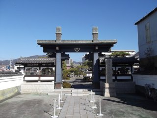 The temple gate