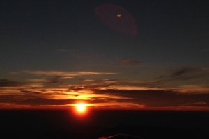 Sunrise from Mt.Fuji