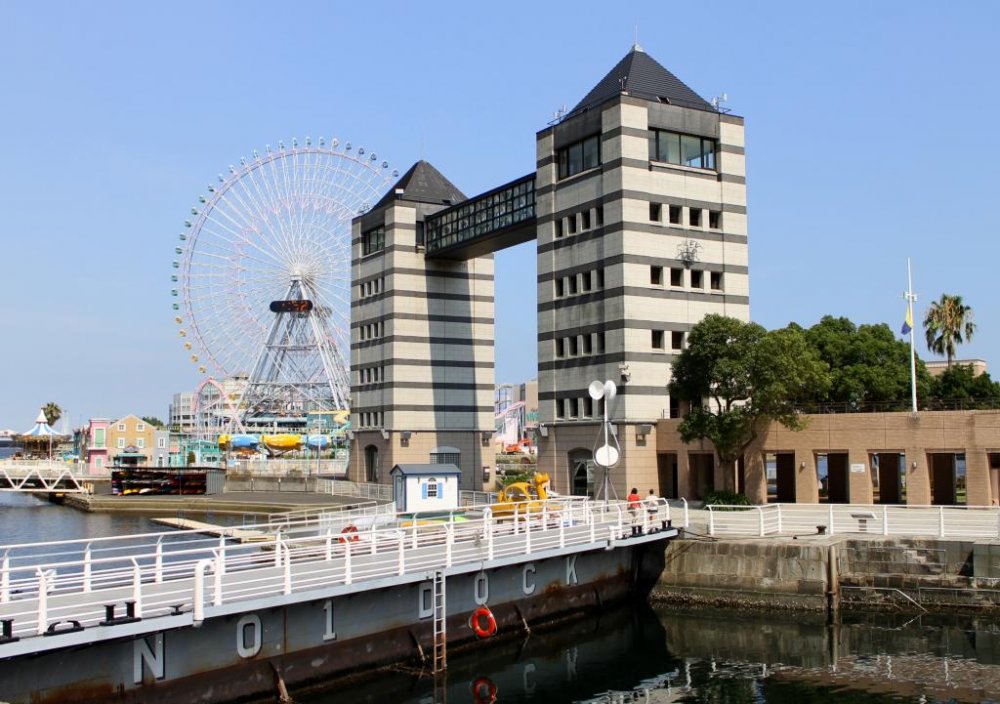 Yokohama's Great Wheel and Towers