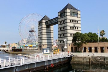 Yokohama's Great Wheel and Towers