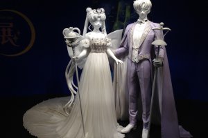 Mannequins in the Sailor Moon Escalation room 