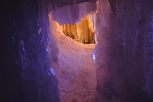 Colorful Ice Caves
