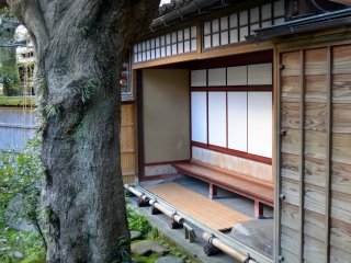 Veranda-like porch of a Samurai Family Residence