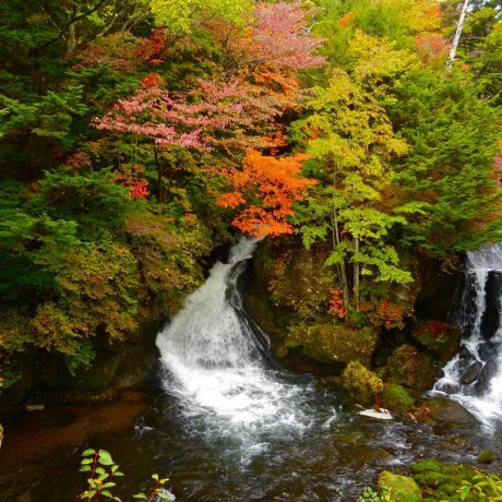 La cascade Ryuzu-no-taki, Oku-Nikko