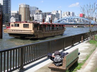Набережная реки Сумида, Токио