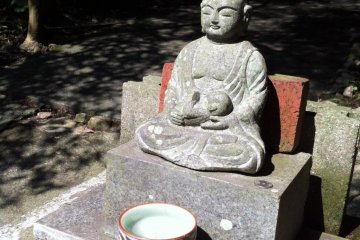 A little Buddha sitting in the sun