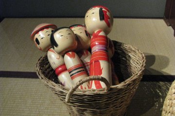Traditional Kokeshi dolls of Shiroishi region