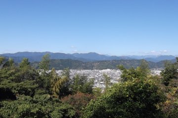 A view from the Yatsuyama hiking trail