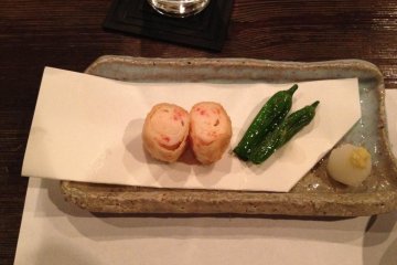 Shrimp rolls—yummy!