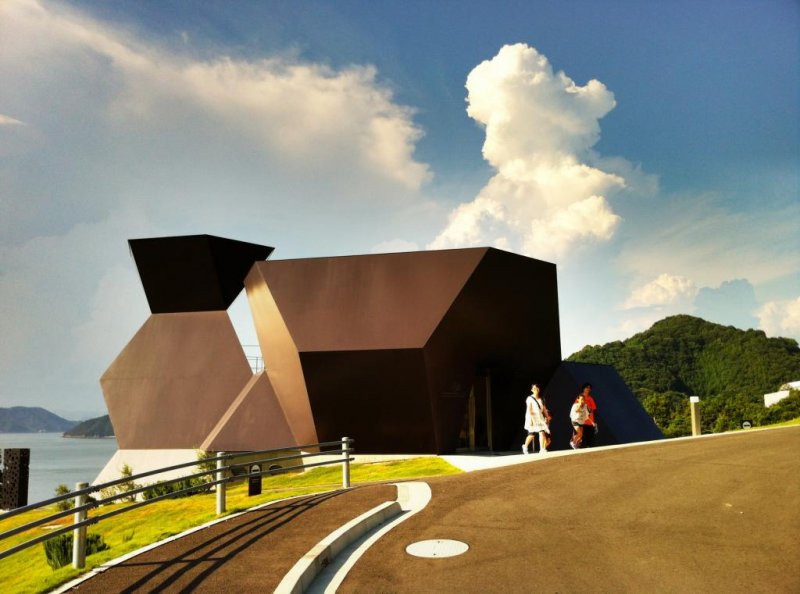 The Toyo Ito Museum of Architecture on Omishima