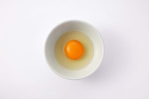 Raw egg for sukiyaki