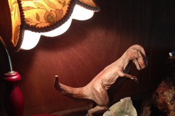 dinosaurs are classier at Uki Cafe