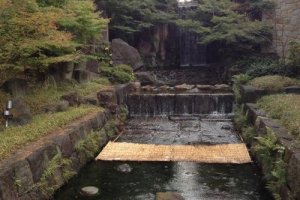 The "magical" Ryumon no Taki waterfall.