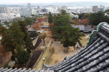 View from Matsue Castle