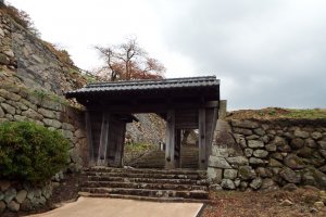 Entrance to Tottori Castle Ruins