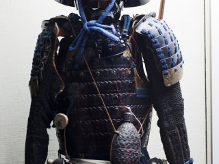 A suit of samurai armor