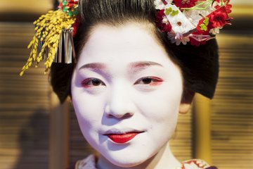 One of the Maiko dancers