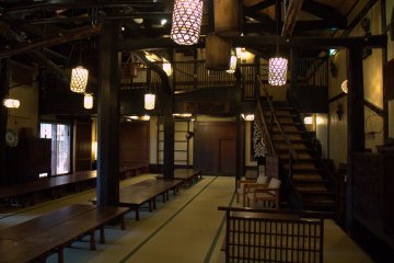 One of Jidaiya's many dining rooms