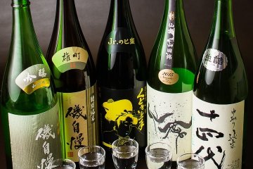 Collection of Sake with an immaculate heritage