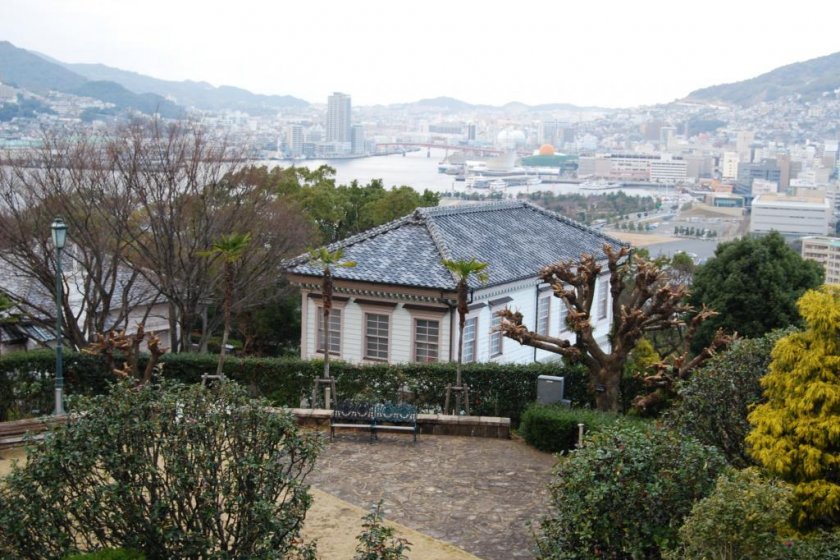 Possibly the first Western-style houses in Japan were built in Nagasaki