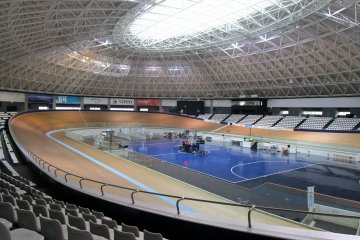 Izu Velodrome, where the Tokyo 2020 Olympics indoor cycling events will take place