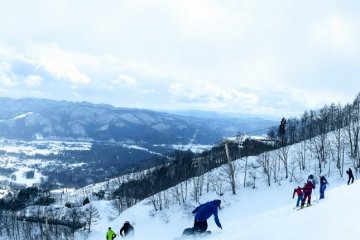 Happo-One has some of the steepest and best terrain in Japan.