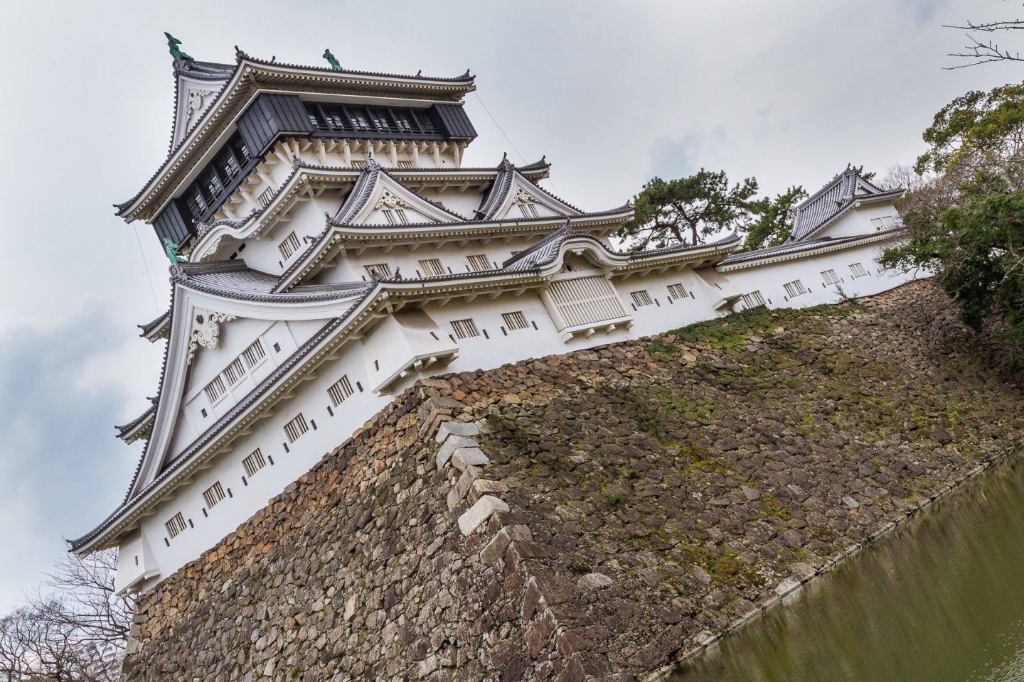 Kokura Castle\'s tenshukaku, or main keep