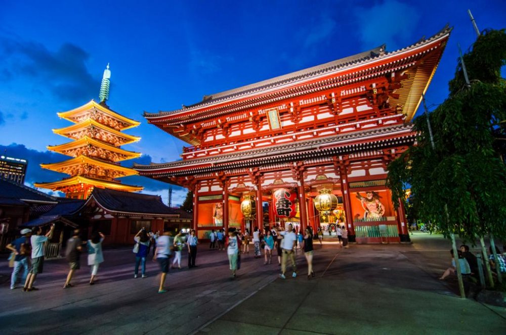 Храм Сэнсодзи - Токио - Japan Travel