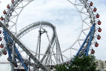 “Big O” - the world’s first centerless Ferris wheel