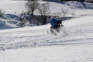 Snowmobiling at Ozasa Farm