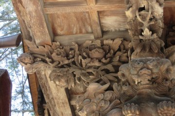 Fascinating wood carving