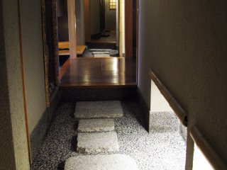The ground floor corridor