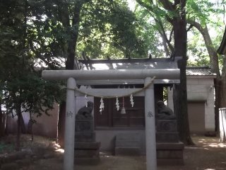 One of the side shrines