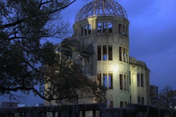 Этот остов - единственное, что уцелело в Хиросиме после взрыва атомной бомбы