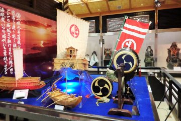 A display in the ship museum