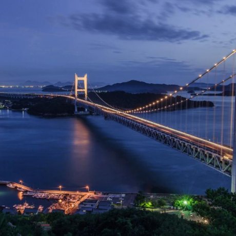 The Great Seto Ohashi Bridge