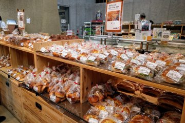 Fresh and delicious breads made by local bakers