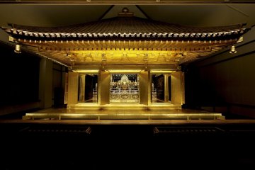 Inside Chusonji Temple - Hiraizumi
