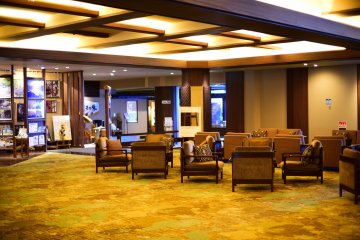 Hotel lobby and lounge