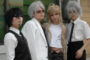 Cosplay Group pose